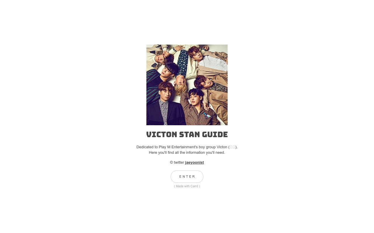 victon stan guide